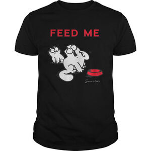 Simons Cat Feed Me Feed The Cat Shirt